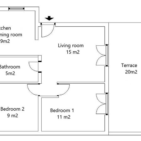Apartment Blue Pula, New, Family Friendly, Comfortable, Free Parking And Wifi Экстерьер фото
