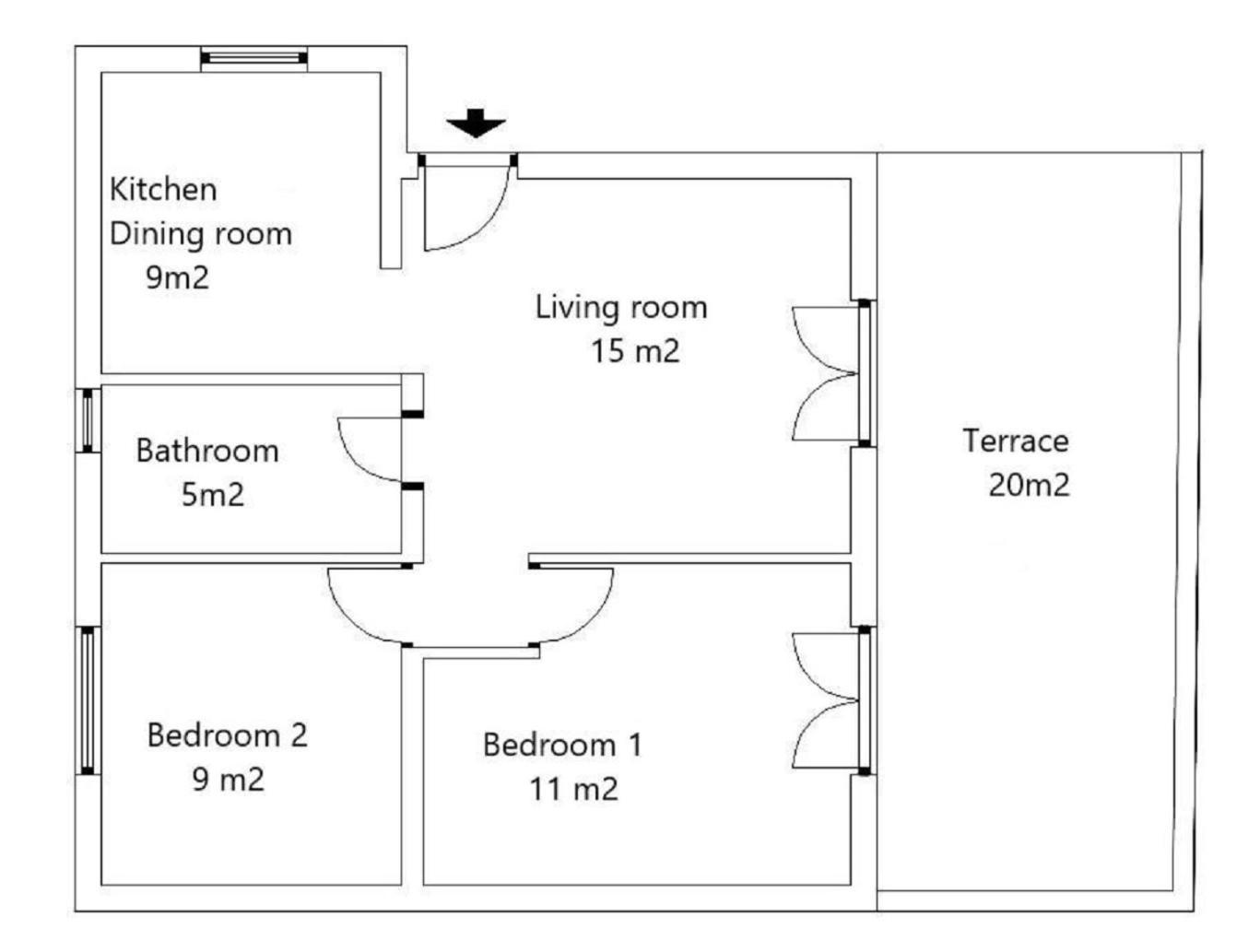Apartment Blue Pula, New, Family Friendly, Comfortable, Free Parking And Wifi Экстерьер фото